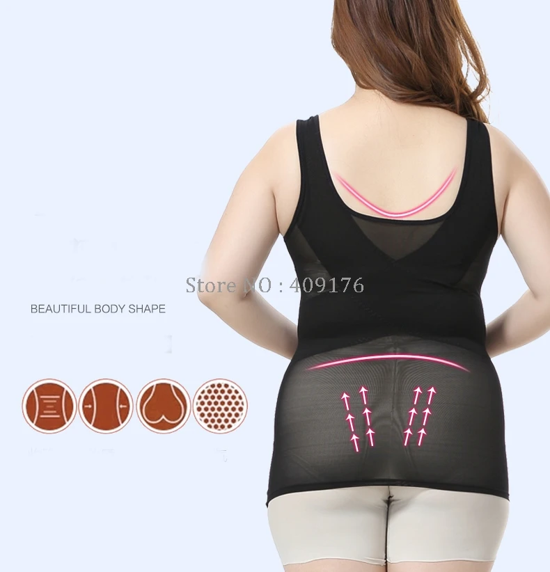PRAYGER 7XL Plus Size Women Slimming Waist Body Shaper Lift Up Bras Corset Control Abdomen Tops Underwear PRAYGER 7XL Plus Size Women Slimming Waist Body Shaper Lift Up Bras Corset Control Abdomen Tops Underwear