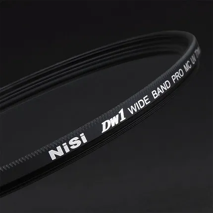 Nisi 39 мм MC UV DUS ультра тонкий профессиональный УФ фильтр 67 72 77 95 105 двойными бортами