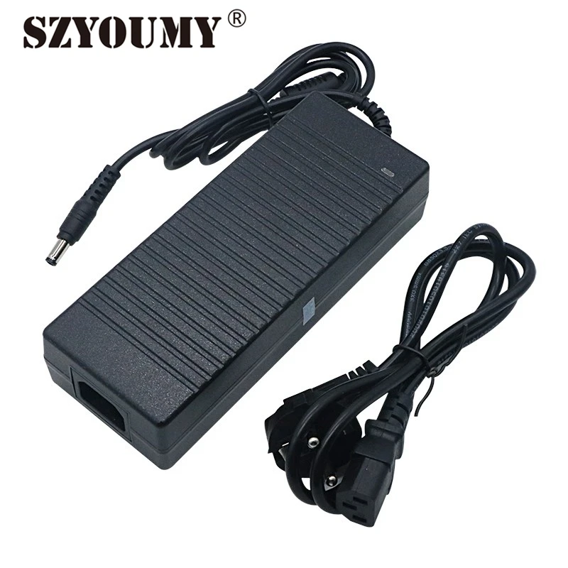 

SZYOUMY Factory Price DC 12V 12.5A Power Supply EU Plug AC110V 220V Power Adapter For LED Strip Light DHL Free Shipping