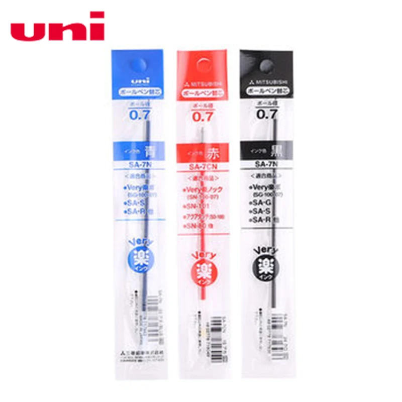 24 Pieces/Lot UNI SA 7N Ballpoint Pen Refill (SD 807GG) for Japanese Ballpoint pensin Pen