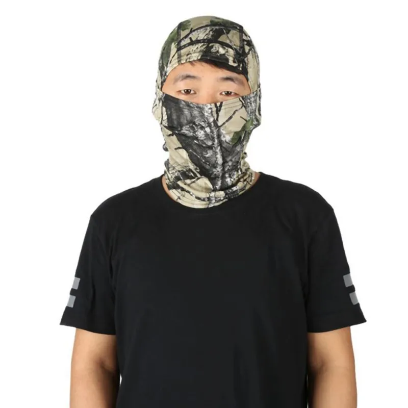 

Men Tactical Headscarf Combat Scarf Airsoft Hunting Face Mask Ski Cycling Balaclava Full Hood Sport cycling Scarf