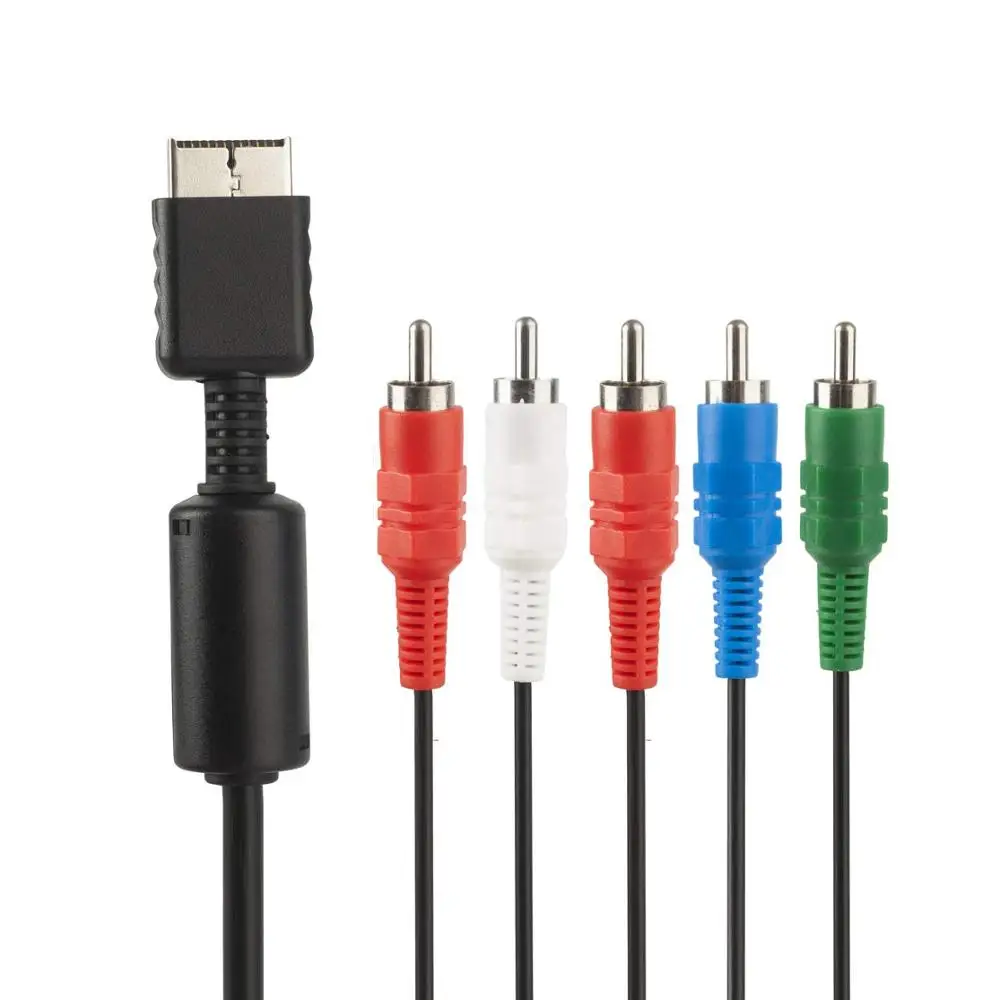 Многокомпонентный av кабель GREATLINK совместимый с PS2/PS3/PS3 Slim HD TV Ready ТВ компоненты 5