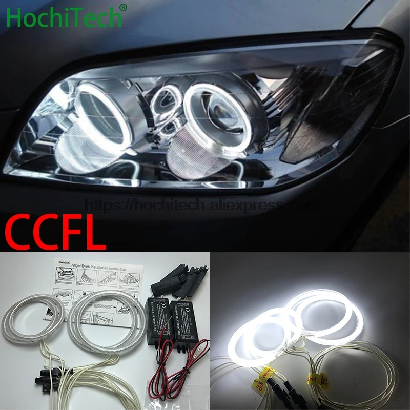 HochiTech для CHEVROLET CAPTIVA S3X 2006-2011 Автомобильный Стайлинг ультра яркий CCFL ангел демон глаза комплект Теплый Белый Halo Кольцо