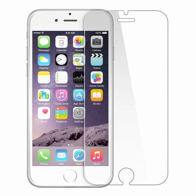 Clear-Film-Tempered-Glass-Screen-Protector-Protection-en-Verre-trempe-ecran-protecteur-For-Pour-iphone6-iphone-6-6S-6G-4.7-inch-5