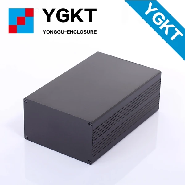 YGS-014 127-75-200 mm (W-H-L)anodized enclosure aluminum wall mounting,electron instrument enclosures for electronics