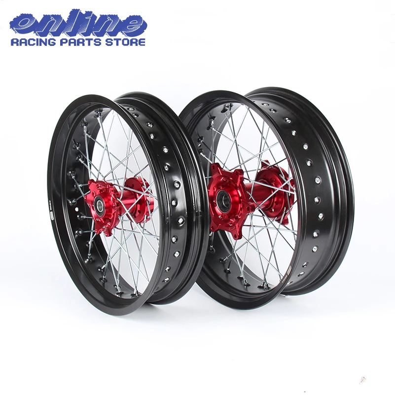 Автомобильные колеса 3 5/5 0*17 &quotдля HONDA CRF250R 2004 2013 CRF450R 2002 2012 2011 2010 2009 2008 2007 2006 2005|hub