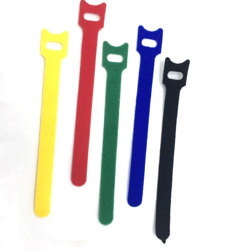 Nylon Sticky Cable Ties Multifunction TV Computer Wire Cable Winder Strong Wire Harness Magic Tape Tie