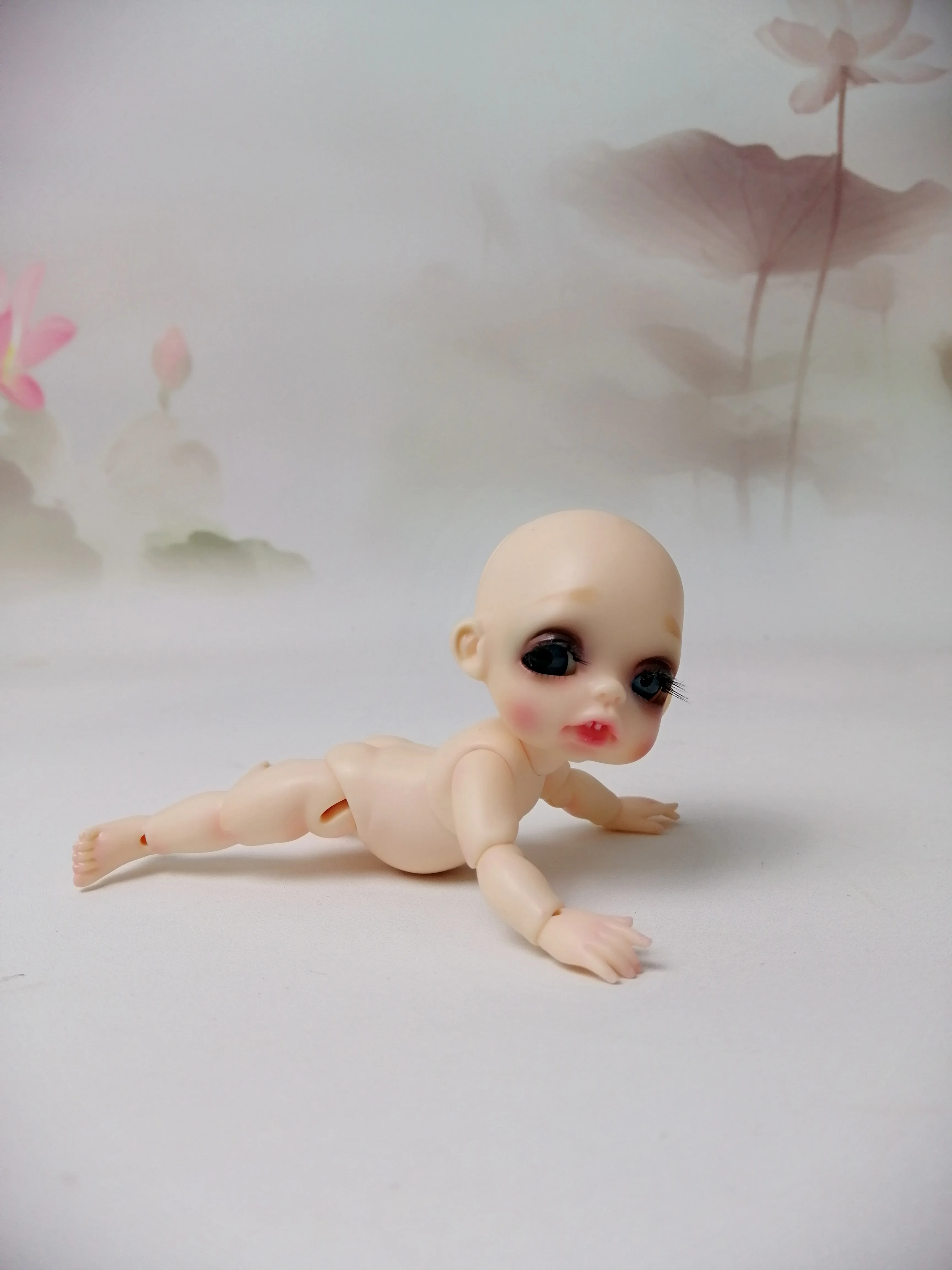 

BJD 1/12 GRUG open eyes Dolls Body Model Girls Boys nude doll High Quality resign model Toys Shop Figures
