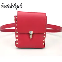 Jiessie& Angela новые мешочки для телефона набедренная сумка на пояс дорожная поясная Сумка женская кожаная поясная сумка