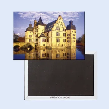 

Metal Wrapped Magnets FREE shipping Germany Borussia Dortmund City Scenery Tourist Metal Decoration Fridge Magnet 5284