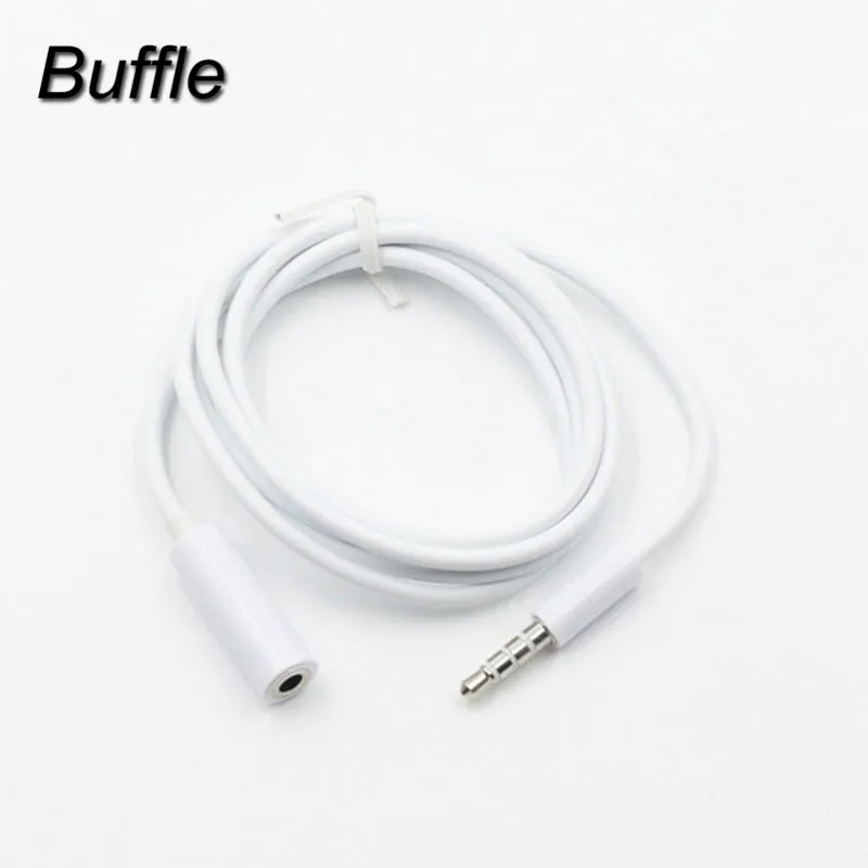 

5x 3.5 Male to 3.5 Female Audio Extension Cable Line For Earphone Plug Jack Stereo Car AUX Audio Video TV AV 1m