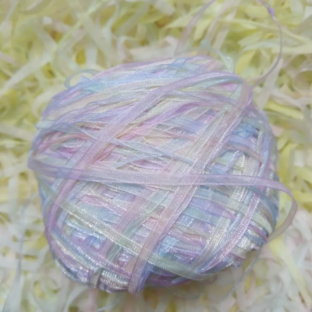 

mylb 3mm section dyed fantasy snow snow hand-painted Symphony of snow yarn hooks Dream catcher tassel thread shipping