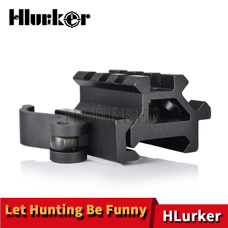 Hlurker AR15 M4 M16Tactical QD красный точечный офсетный Пикатинни виверный рельс крепление
