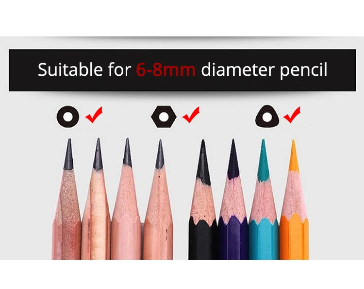 Электрическая точилка для карандашей 110-240v безопасности вилка для детей автоматическая ручка точилка для ножей