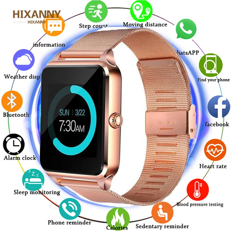 

2019 Smart Watch GT08 Plus Metal Strap Bluetooth Wrist Smartwatch Support Camera Sim TF Card Android&IOS PK Y1 S8 X7D DZ09 V8 A1