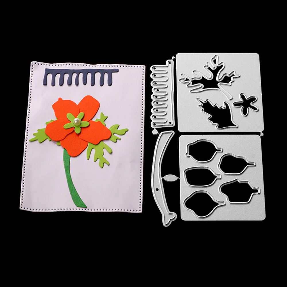 1PC Flower Metal Cutting Dies Scrapbook Craft 3D DIY Scrapbooking