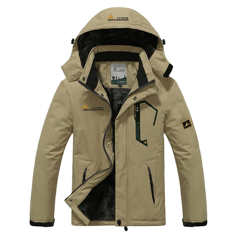 

2019 Large Size Top Quality Warm Outwear Men Parkas Sport Winter Jacket Thicken Hood Outdoor Men Jacket Size L-4XL 9 Colors