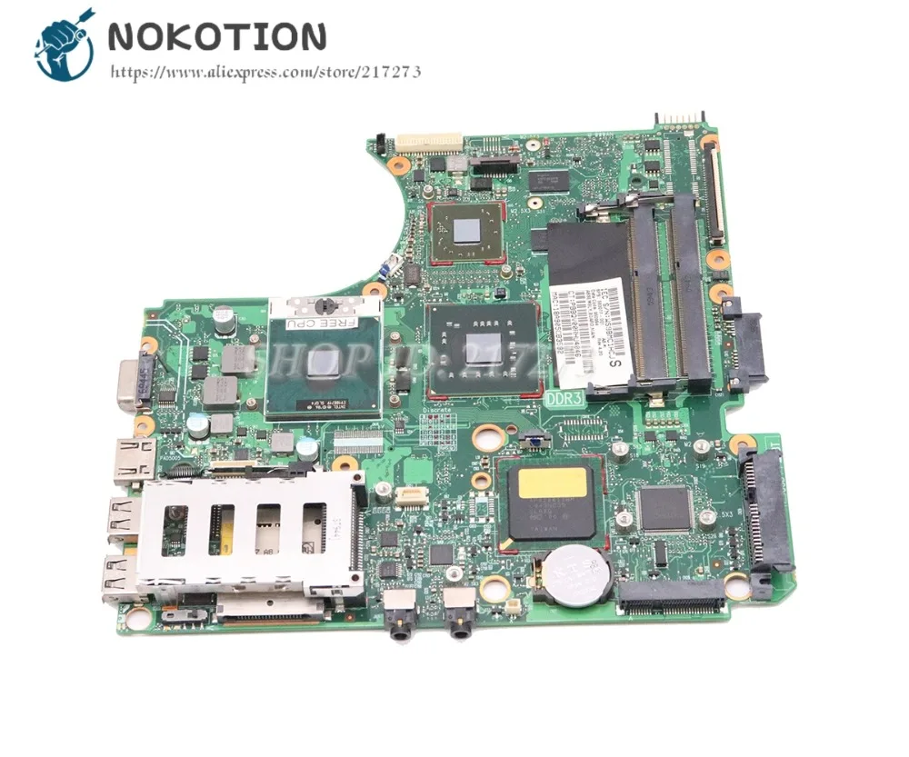 NOKOTION 583077-001 для hp Probook 4510 s 4710 S 4411 S Тетрадь Материнская плата ноутбука PM45 DDR3 ATI графика Бесплатная Процессор