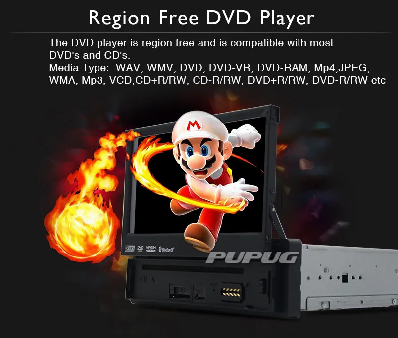 Flash Deal 1 Din Car Stereo GPS Navigation 1 Din Car DVD 7 Inch Car Radio Detachable Panel Car Headunit Bluetooth Steering Wheel control 8 Flash Deal 1 Din Car Stereo GPS Navigation 1 Din Car DVD 7 Inch Car Radio Detachable Panel Car Headunit Bluetooth Steering Wheel control 8