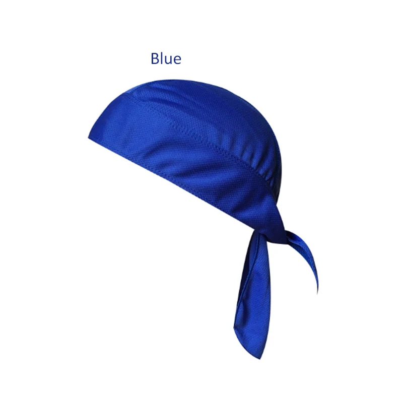 blue BIKEIN Pro Cycling Кепки Для мужчин дышащая спортивная Кепки s пиратская шляпа, Бандана Ciclismo Sku Кепки открытый быстросохнущая чистый 96,5*46,5*30 - Цвет: blue