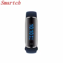 Smartch Новый V8 смарт-браслет сердечного ритма Приборы для измерения артериального давления Мониторы браслеты часы Водонепроницаемый спортивные часы фитнес-трекер для Smart