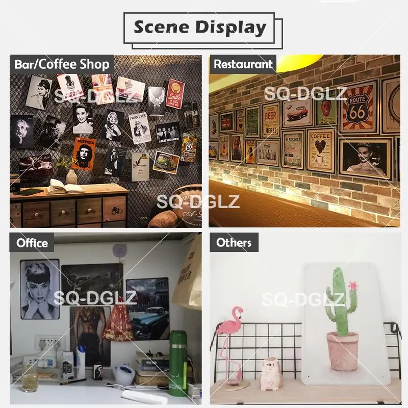 [SQ-DGLZ] алюминиевый металлический знак винтажные оловянные вывески ретро-плакат тарелки кафе-бар клуб домашний Декор стены металлическое украшение для дома