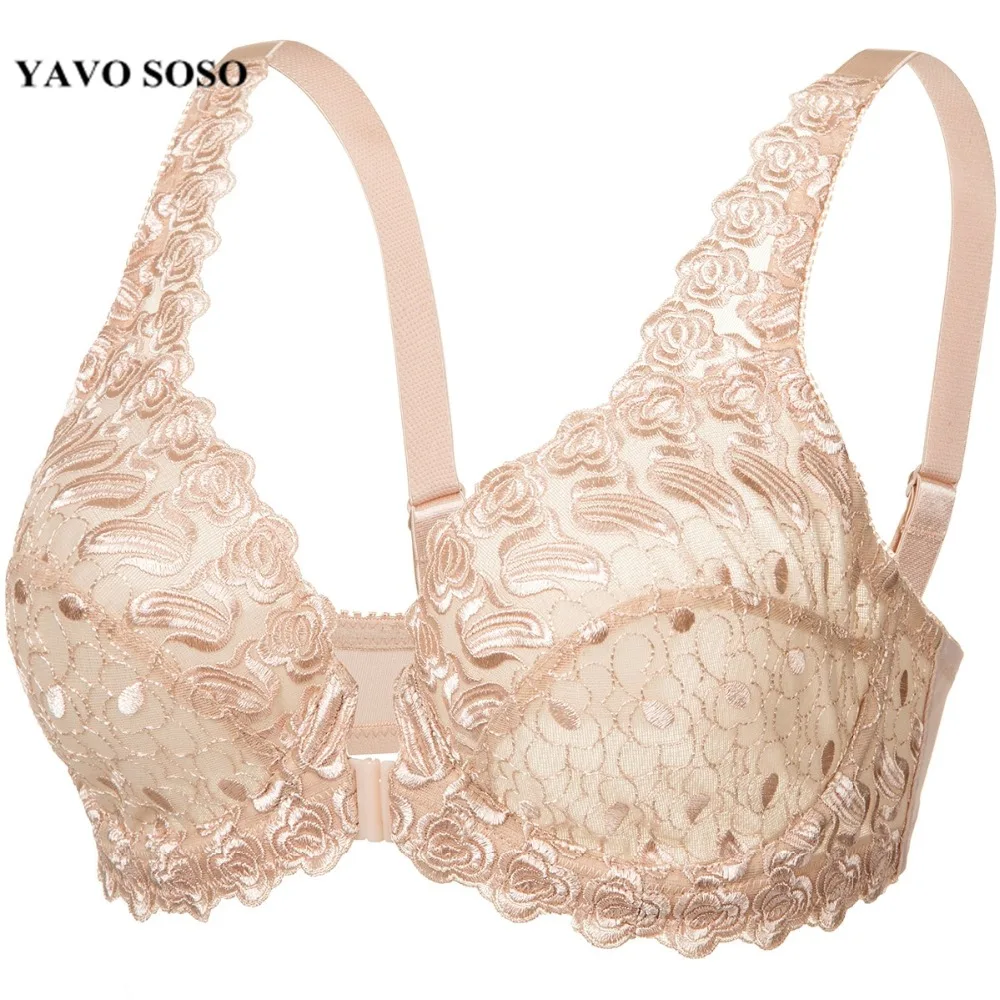 2018 New High Quality Sexy Lingeries Women Bras Plus Size 110def Large Cups Antisagging Front