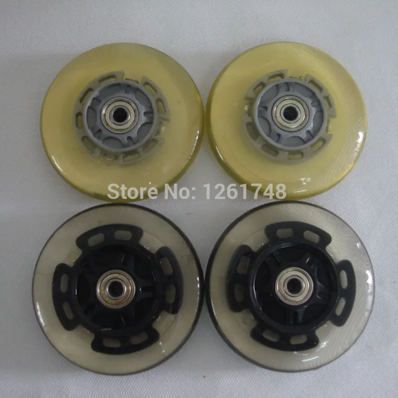 

8PCS! Free shipping! Skateboard wheels LED flash / flash skate wheels 100x24mm