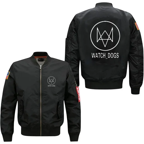 2017 mode Uhr Hunde frühling herbst herren freizeit jacke kragen code Air Force piloten jacke