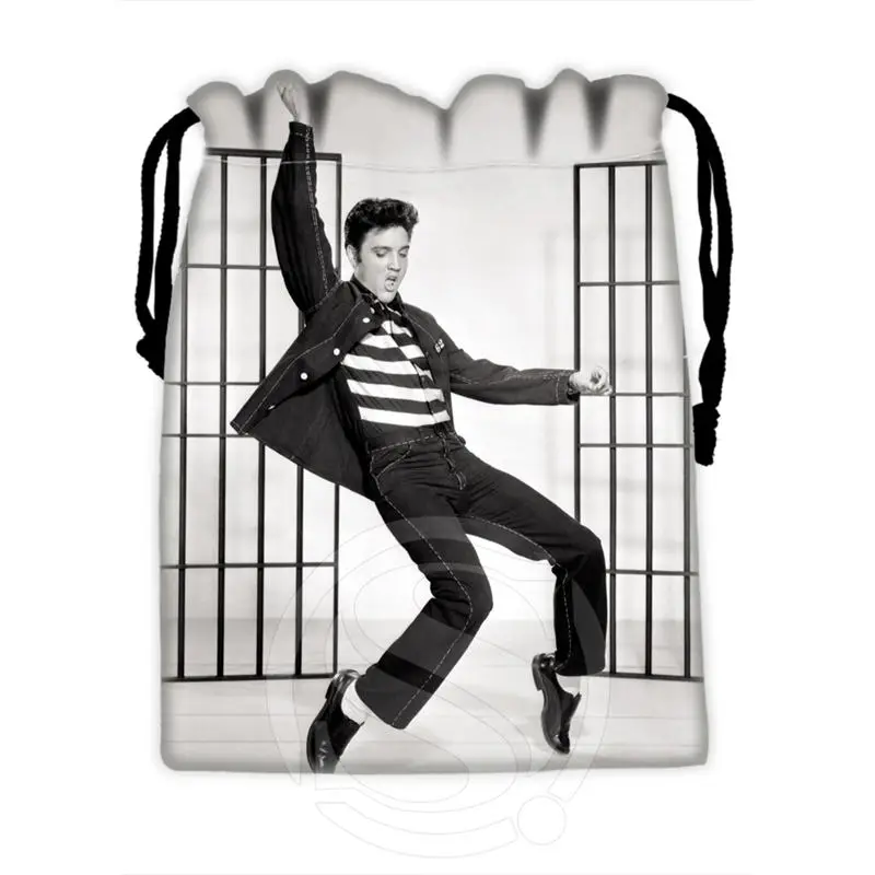 H P718 Custom elvis 6 drawstring bags for mobile phone tablet PC packaging Gift Bags18X22cm SQ00806