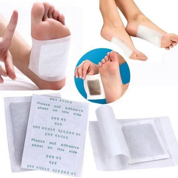 Corporal à Base de Plantas da Saúde Toxinas Detox Foot Patches Pads Almofadas Adesivas Pés Emagrecimento Limpeza Wyt77 Hot 20 Pcs 3 Cheap Instrumento cuidados c pés