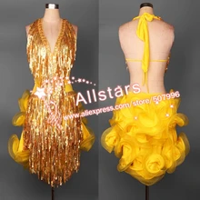 Модные новые женские латинские танцевальные платья сексуальные женские танцевальные цветочные платья женские бальный для сценического выступления танец