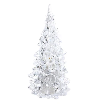 

Wholesales Acrylic LED Colors Changing Christmas Tree Night Light Lamp Xmas Party Decor