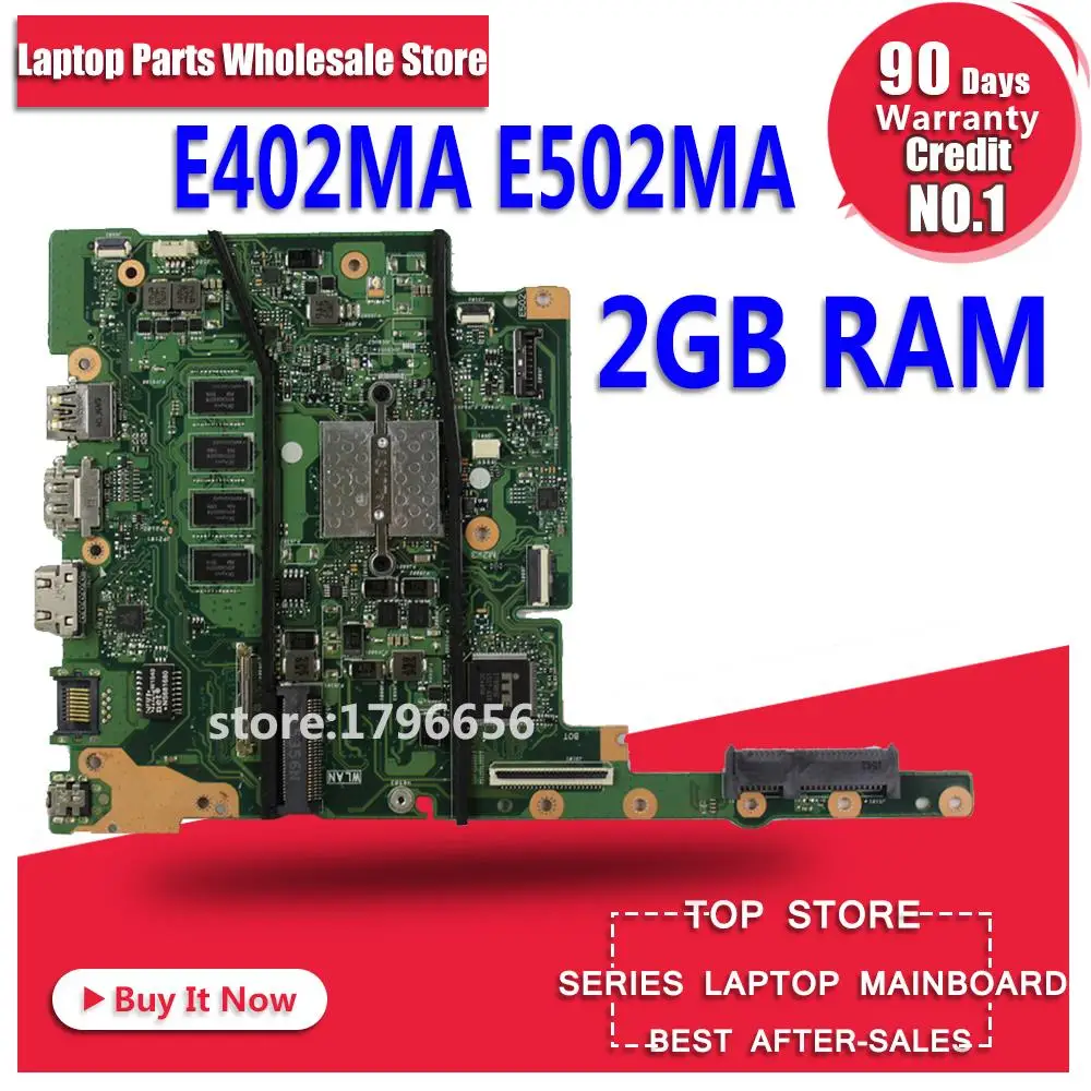 SAMXINNO E402MA E502MA Laptop motherboard for ASUS E402MA E502MA E402M E502M E402 E502 Test original mainboard 2G RAM N2840 SAMXINNO E402MA E502MA Laptop motherboard for ASUS E402MA E502MA E402M E502M E402 E502 Test original mainboard 2G RAM N2840