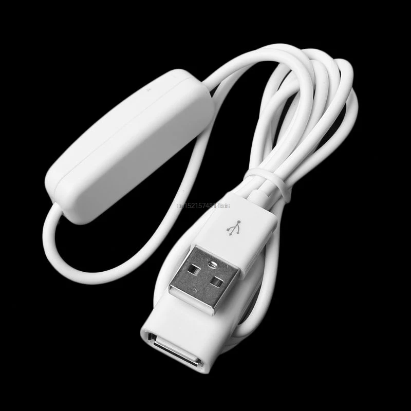 Удлинительный Кабель USB 2 0 Папа мама с переключателем ВКЛ./ВЫКЛ.|Кабели передачи