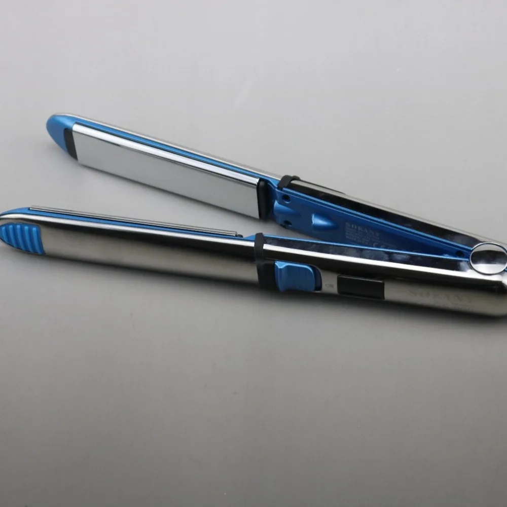 

EU Man/Women ShortHair Straightener Comb Negative Oxygen Ions Lcd Ceramic Heating Combs Stereotypes Hairdressing Electric Splint