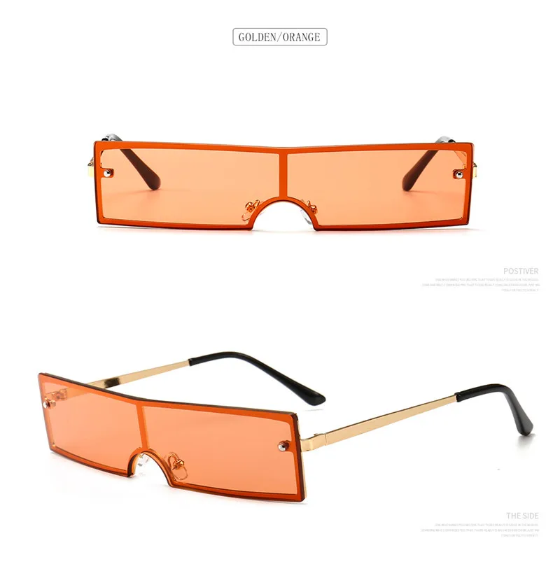 Модные прямоугольные Солнцезащитные очки женские Stglish трендовые красные, синий тонированный цвет линзы металлические ретро женские очки UV400 оттенков De Sol