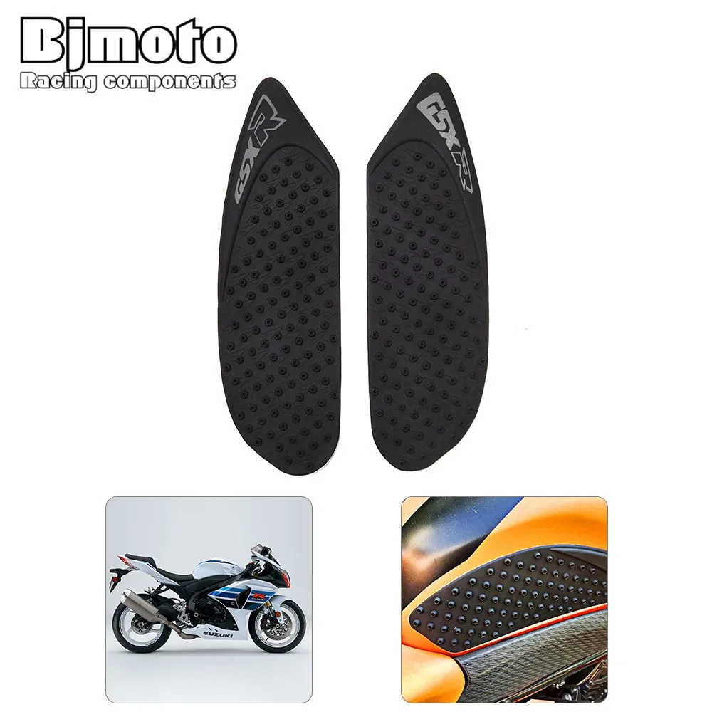 

Bjmoto Motorcycle GSX-R 600 750 Tank Pad Grips Protector Sticker For Suzuki GSXR600 GSXR750 K8 2008 2009 2010 Motorbike