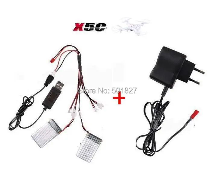 YUKALA X5C X5 X5SC X5SW CX-30 Quadcopter RC вертолет 3 7 в 600 мАч литий-полимерный аккумулятор +