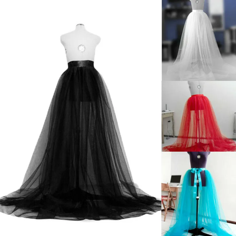

2019 Fashion Summer Womens Lace Princess Tulle Skirt Party Skirt Long Tutu Skirts