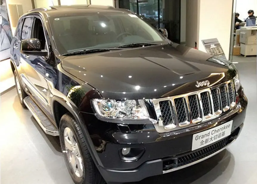 Алюминий подходит для JEEP Grand Cherokee 2011 2012 2013 Беговая доска боковой шаг Nerf бар