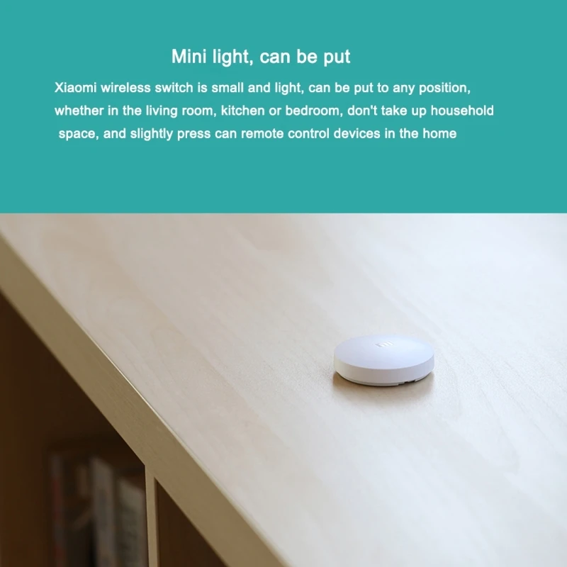 Умный беспроводной мини-коммутатор Xiaomi Mijia для устройств Xiaomi Smart Home, работает с многофункциональным шлюзом Xiaomi