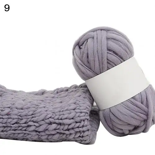 Пряжа для вязания и вязания крючком, шерстяная пряжа, одеяло, свитер, шарф, пряжа для вязания, хлопок, ручная вязка, пряжа, сделай сам, швейные инструменты, Lanas - Цвет: 9