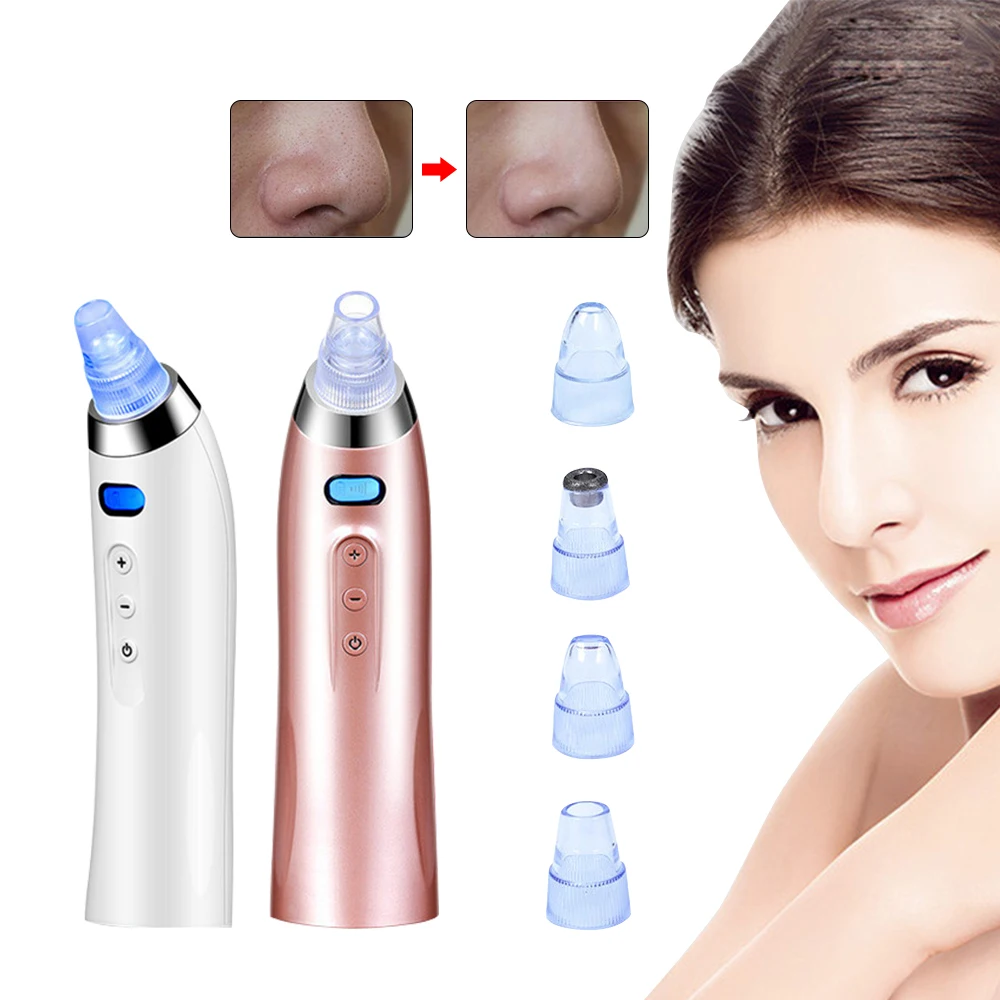 

Face Deep Cleaning Blackhead Remover Comedo Acne Pimple Remover Skin Care Tool Black Dots Pore Cleaner Vacuum Suction Machine