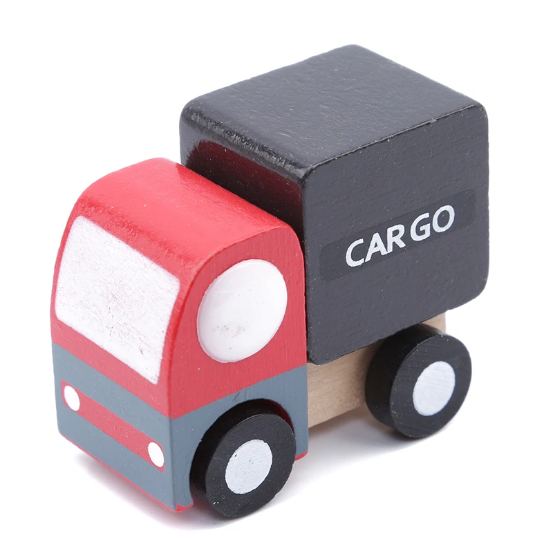 12 шт./компл. деревянный пазл для детей автомобиль инженерно модели несколько школьный автобус модель для малышей транспортных средств, познавательные игрушки для раннего развития детей