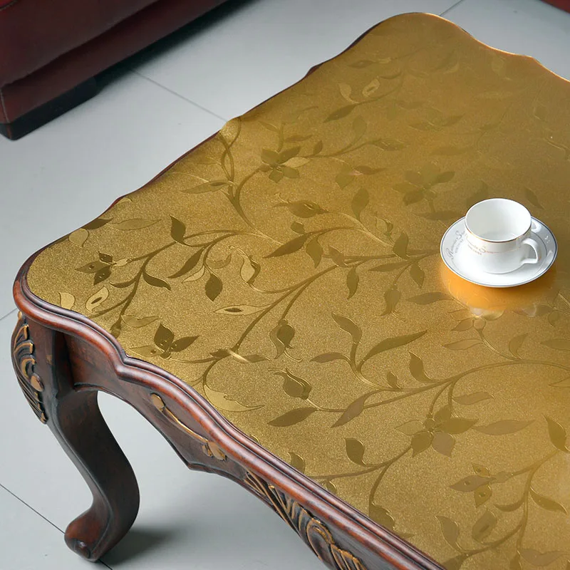 Dining table cloth soft glass table cloth fashion soft glass tablecloth table mat waterproof disposable scrub crystal plate pvc Dining table cloth soft glass table cloth fashion soft glass tablecloth table mat waterproof disposable scrub crystal plate pvc