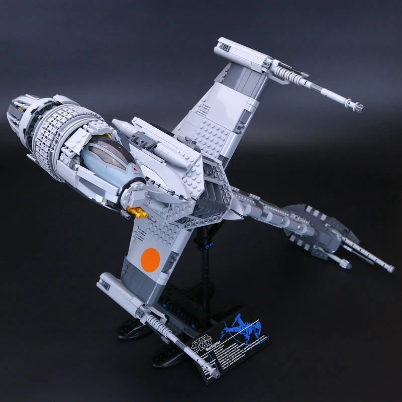 

Lepin 05045 B-Wing Starfighter building bricks blocks Toys for children Game Weapon Compatible with Decool Bela 10227