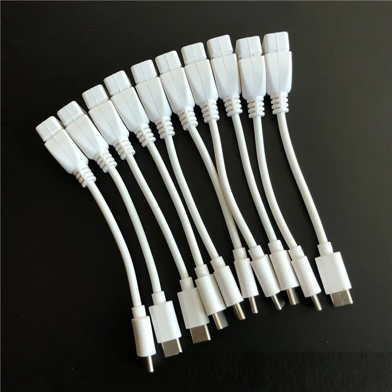 

12cm Type C Female to USB Male Cable Adapter OTG Data Cable For pad USB disk LETV XIAOMI samsung MIDI audio dac USB2.0 version