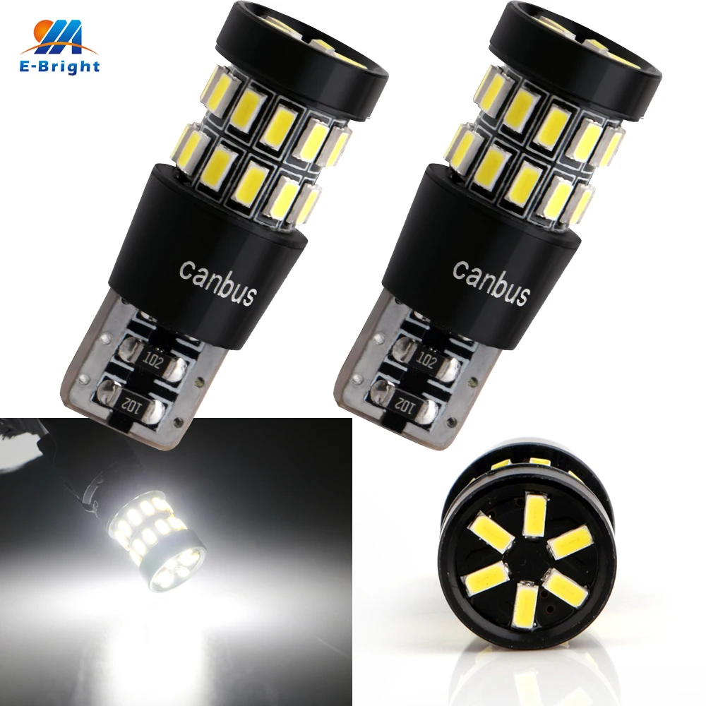 YM E-Bright 2 шт. T10 194 168 W5W 3014 30 SMD светодиод Шина CAN свет нет ошибок автомобильная лампа DC