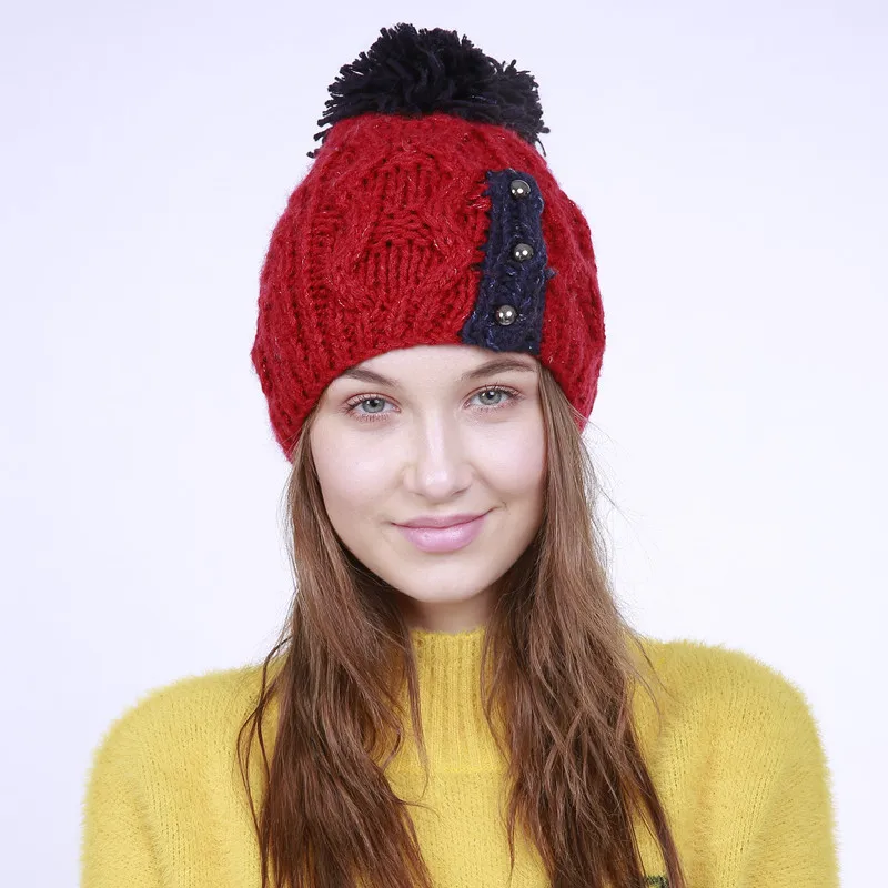 Fashion Lady Shawls,Comfortable Warm Winter Scarfs Soft Cashmere Scarf For Women Cap Black Caribbean Pirate Skull And Wheel Red Bandana